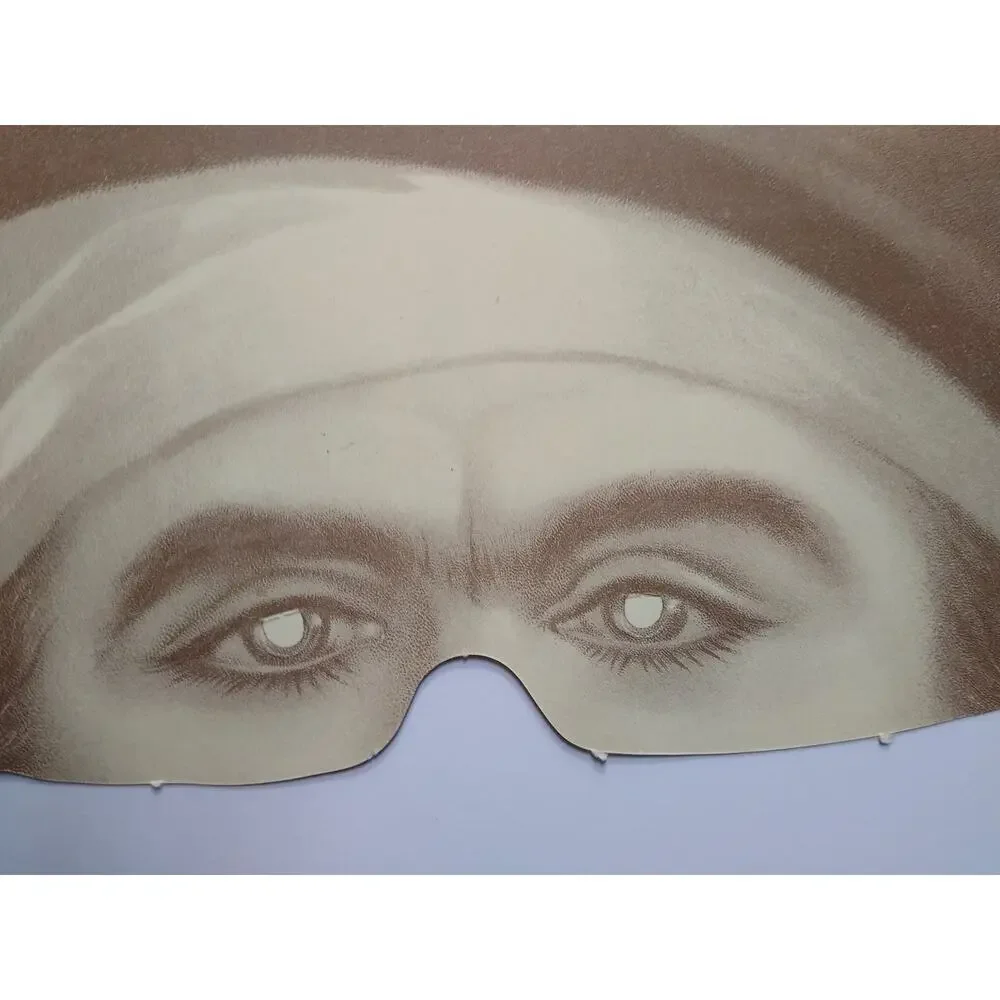 Vintage Renaissance Pirate Mask Paper Eye Mask Costume Accessory Hat Plumes